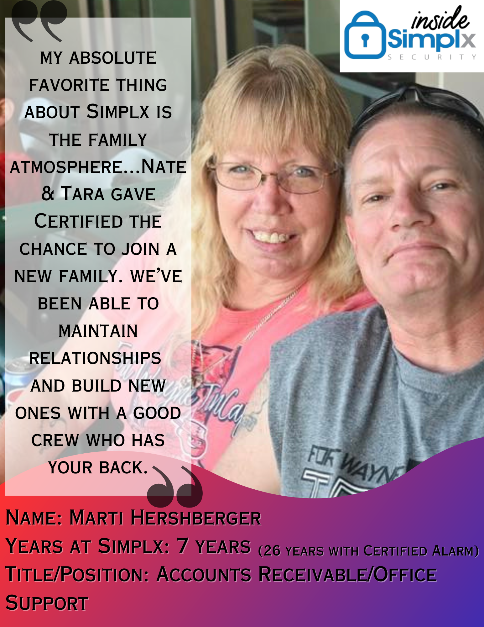 Featured image for “Employee Highlight: Marti Hershberger”